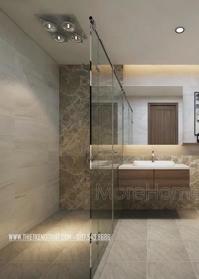 Thiết kế phòng tắm kính hiện đại