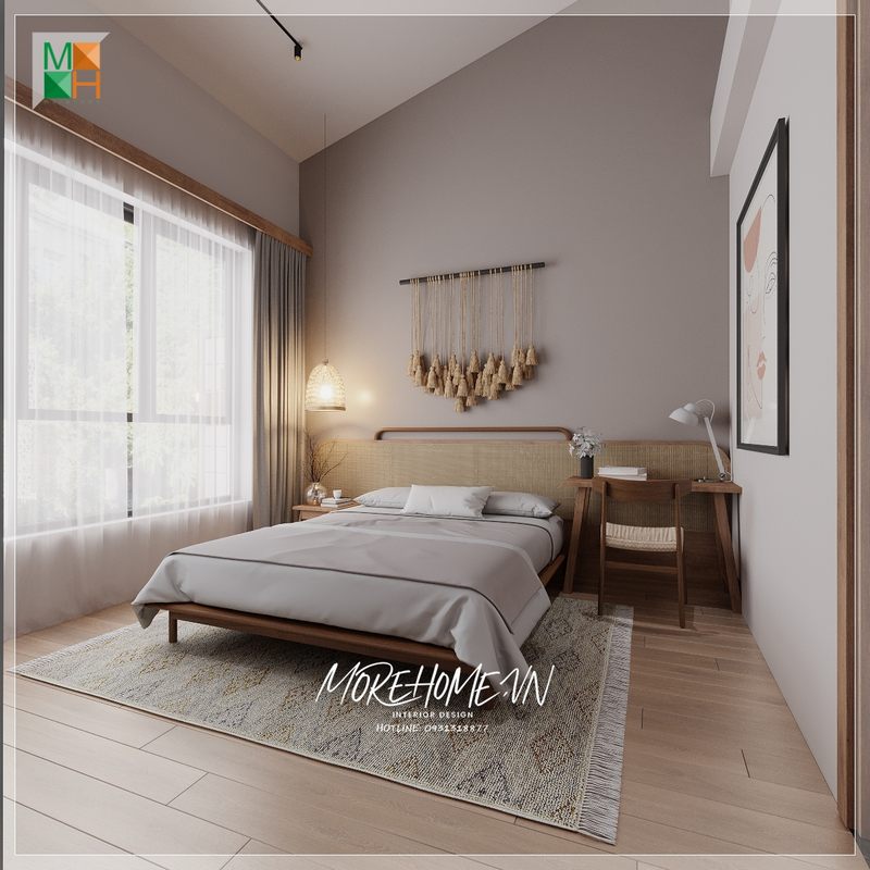 Phòng ngủ không gian riêng của mỗi cá nhân trang trí nội thất phù hợp với mục đích sử dụng và sở thích của gai chủ mang tới sự tiện lợi và thoải mái